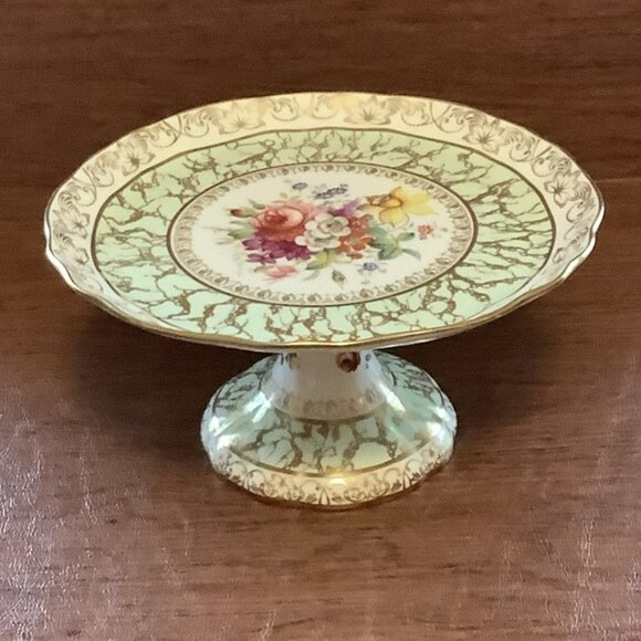 Hammersley & Co. Bone China Small Cake / Dessert Platter on Pedestal Base - Picture 1 of 5